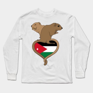 Gerbil Jordan (light) Long Sleeve T-Shirt